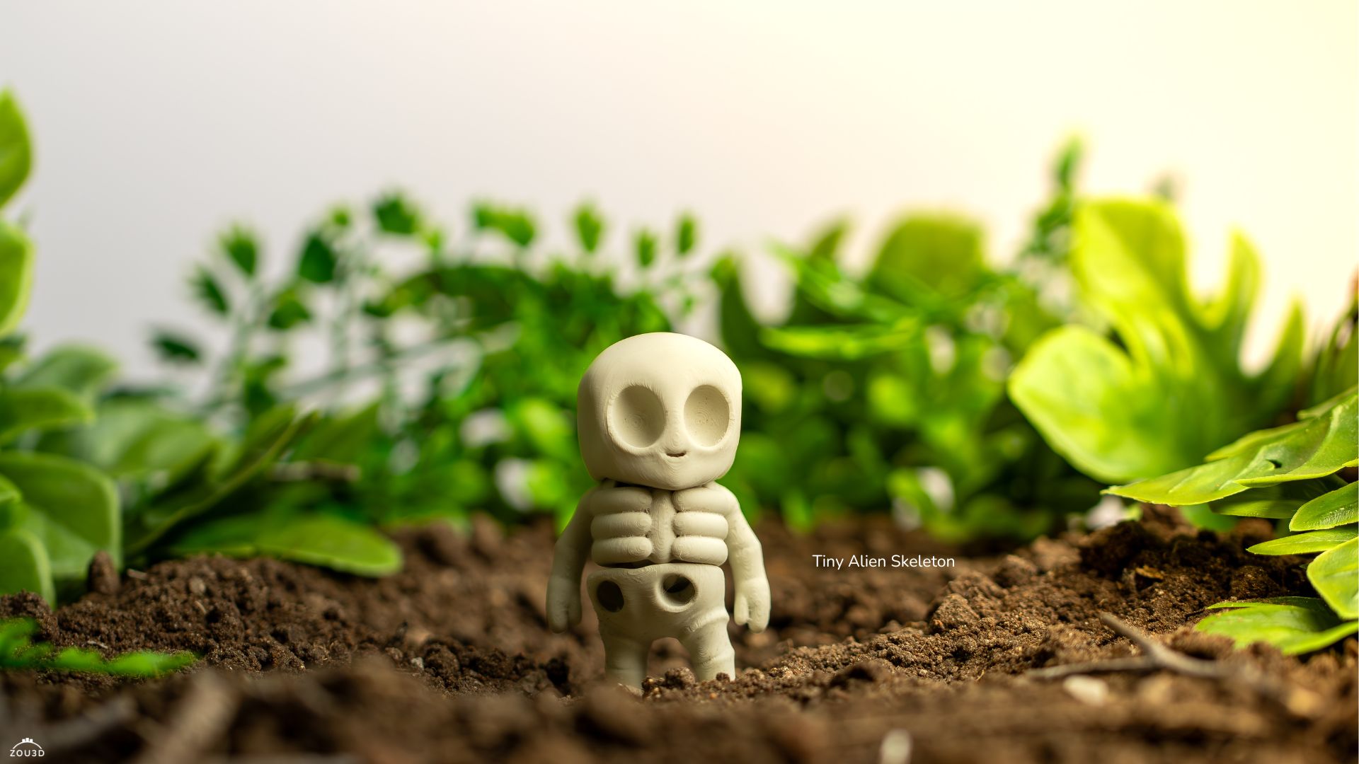 tiny alien skeleton