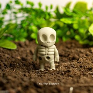 tiny alien skeleton