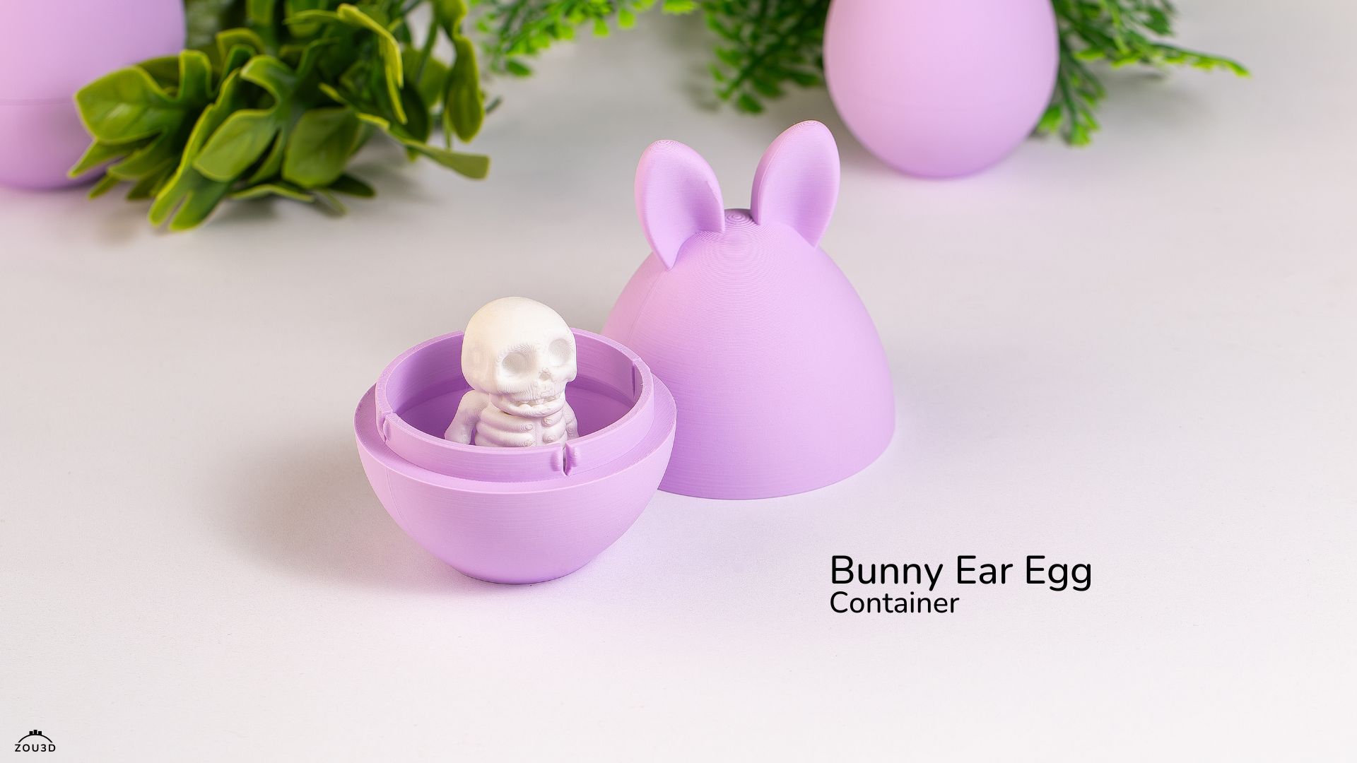 bunny ear egg container