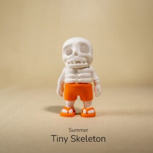 summer tiny skeleton