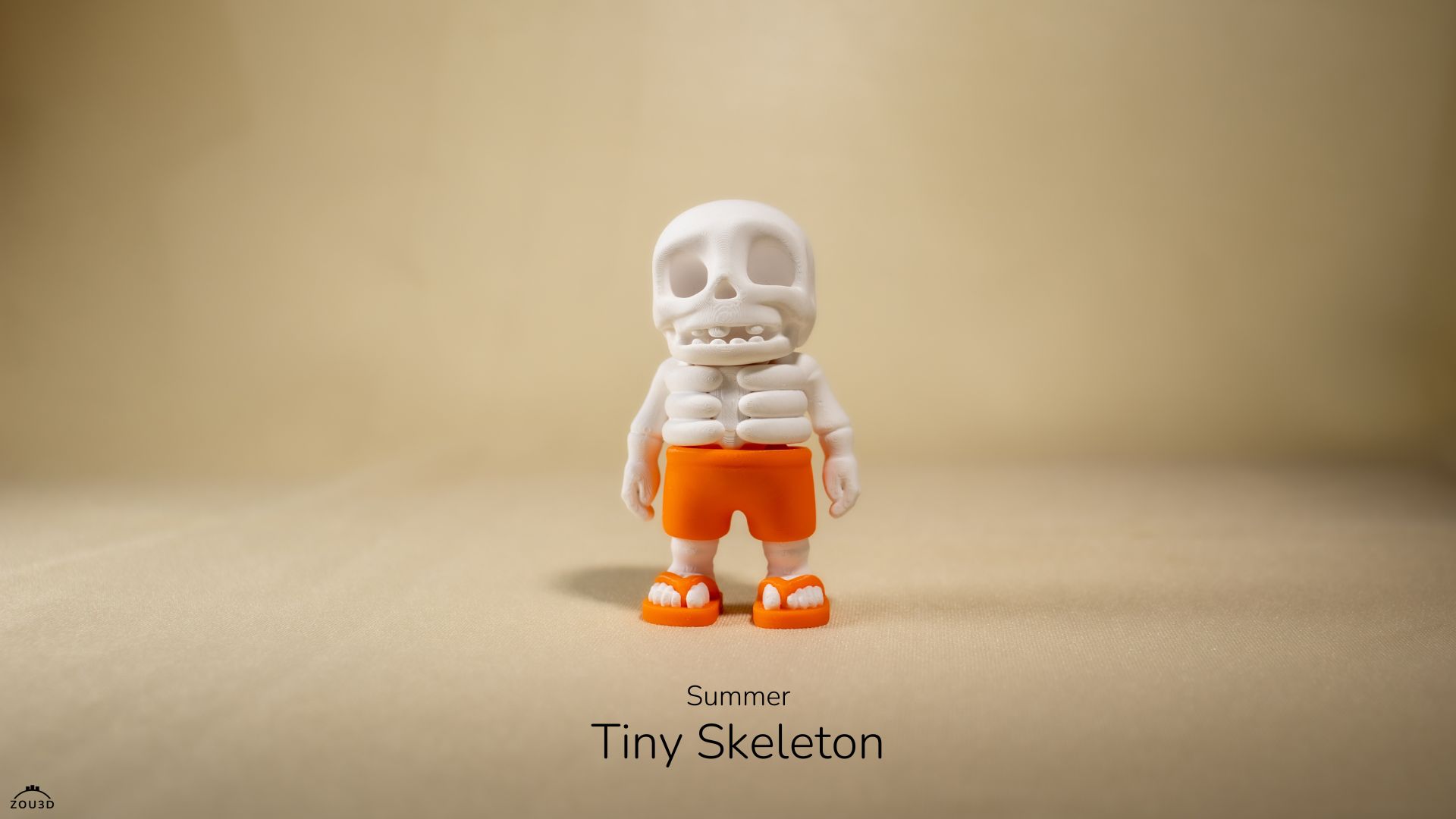 summer tiny skeleton