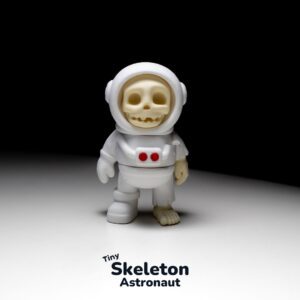 tiny skeleton astronaut